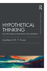 9780367423629-0367423626-Hypothetical Thinking: Dual Processes in Reasoning and Judgement (Psychology Press & Routledge Classic Editions)