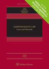 9781543822106-154382210X-Administrative Law: Cases and Materials [Connected Casebook] (Looseleaf) (Aspen Casebook)