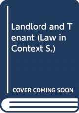 9780297777915-0297777912-Landlord and tenant: Text and materials on housing and law (Law in context)