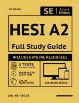 9781949147964-1949147967-HESI A2 Full Study Guide 3rd Edition: Complete Subject Review, 3 Full Practice Tests, 900 Realistic Questions, Online Flashcards, 100 video lessons