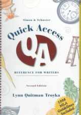 9780130965967-0130965960-Simon & Schuster Quick Access Reference for Writers (1998 MLA Update Edition)