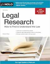 9781413328882-1413328881-Legal Research: How to Find & Understand the Law