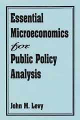 9780275943639-0275943631-Essential Microeconomics for Public Policy Analysis
