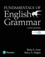 9780134998817-0134998812-Fundamentals of English Grammar Student Book with App, 5e (5th Edition)