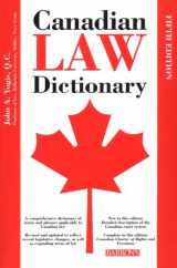 9780764125690-0764125699-Canadian Law Dictionary