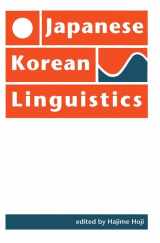 9780937073575-0937073571-Japanese/Korean Linguistics, Volume 1 (Volume 1)
