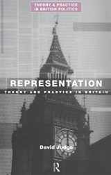 9780415081979-0415081971-Representation: Theory and Practice in Britain (Theory and Practice in British Politics)