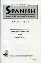 9780877201434-0877201439-Spanish First Year Teacher's Manual with Answers Key (New Edition)