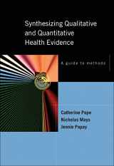 9780335219568-033521956X-Synthesizing Qualitative and Quantitative Health Evidence: A Guide to Methods
