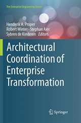 9783030099008-3030099008-Architectural Coordination of Enterprise Transformation (The Enterprise Engineering Series)