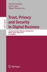 9783642151514-3642151515-Trust, Privacy and Security in Digital Business: 7th International Conference, TrustBus 2010, Bilbao, Spain, August 30-31, 2010, Proceedings (Lecture Notes in Computer Science, 6264)