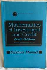 9781625424860-1625424868-Solutions Manual for Mathematics of Investment and Credit