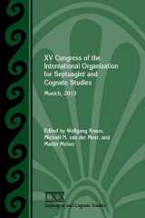 9781628371383-1628371382-XV Congress of the International Organization for Septuagint and Cognate Studies: Munich, 2013 (Septuagint and Cognate Studies)
