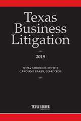 9781628815979-1628815973-Texas Business Litigation 2019