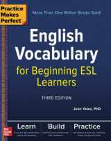 9781260011197-1260011194-Practice Makes Perfect: English Vocabulary for Beginning ESL Learners, Third Edition