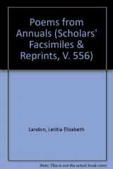 9780820115566-0820115568-Poems from Annuals (Scholars' Facsimiles & Reprints, V. 556)