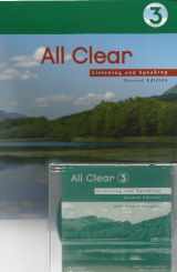 9781424094356-1424094356-All Clear 3: Listening and Speaking Student Book and Audio CDs Package, 2nd Edition