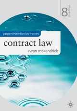 9780230216716-0230216714-Contract Law (Palgrave Macmillan Law Masters)