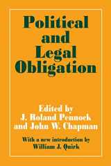 9780202308845-0202308847-Political and Legal Obligation