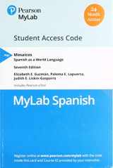 9780135307298-0135307295-Mosaicos: Spanish as a World Language -- MLM MyLab Spanish with Pearson eText