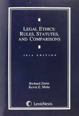 9780769882062-0769882064-Legal Ethics: Rules, Statutes, and Comparisons, 2014 Edition
