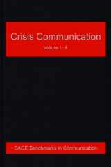 9781446276075-1446276074-Crisis Communication (SAGE Benchmarks in Communication)