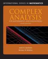 9781449604455-1449604455-Complex Analysis for Mathematics and Engineering (International Series in Mathematics)