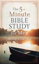 9781636092034-1636092039-The 5-minute Bible Study for Men: Mornings in God's Word