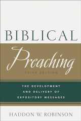 9780801049125-0801049121-Biblical Preaching: The Development and Delivery of Expository Messages