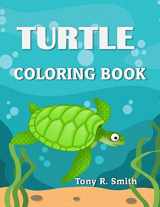 9781688461765-1688461760-Turtle Coloring Book: Ages 4-8 (Coloring Book for Kids)