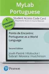 9780137302208-0137302207-Ponto de Encontro: Portuguese as a World Language -- MyLab Portuguese with Pearson eText, 2020 Update