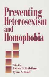 9780761900221-0761900225-Preventing Heterosexism and Homophobia (Primary Prevention of Psychopathology)