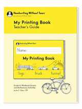 9781939814524-1939814529-Learning Without Tears - My Printing Book Teacher's Guide, Current Edition - Handwriting Without Tears Series - 1st Grade Writing Book - Letters, Language Arts Lessons - for School or Home Use