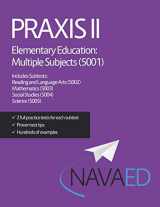 9781713442691-1713442698-Praxis Elementary Education: Multiple Subjects (5001) Includes Subtests: Reading and Language Arts (5002) Mathematics (5003) Social Studies (5004) Science (5005)
