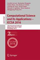 9783319421070-3319421077-Computational Science and Its Applications – ICCSA 2016: 16th International Conference, Beijing, China, July 4-7, 2016, Proceedings, Part II (Theoretical Computer Science and General Issues)
