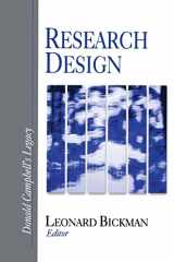 9780761910862-0761910867-Research Design: Donald Campbell's Legacy (Donald Campbell's Legacy (Paperback))