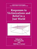 9780306460302-0306460300-Responses to Victimizations and Belief in a Just World (Critical Issues in Social Justice)