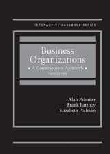 9781640202689-1640202684-Business Organizations: A Contemporary Approach (Interactive Casebook Series)