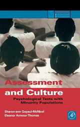 9780122904516-0122904516-Assessment and Culture: Psychological Tests with Minority Populations (Practical Resources for the Mental Health Professional)