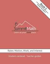 9781975029470-197502947X-Summit Math Series: Algebra 2: Book 5: Rates: Motion, Work and Interest (updated 2018)