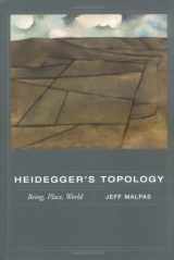 9780262134705-0262134705-Heidegger's Topology: Being, Place, World (A Bradford Book)