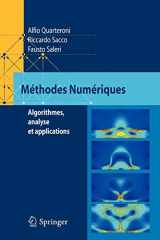 9788847004955-8847004950-Méthodes Numériques: Algorithmes, analyse et applications (French Edition)