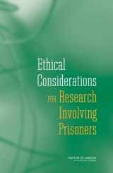 9780309101196-0309101190-Ethical Considerations for Research Involving Prisoners
