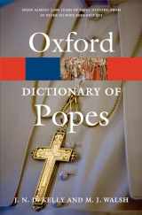 9780199295814-0199295816-A Dictionary of Popes (Oxford Quick Reference)