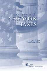 9780808019541-0808019546-Guidebook to New York Taxes 2009 (Cch State Guidebooks)
