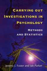 9781854331700-1854331701-Carrying Out Investigations in Psyc