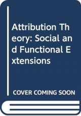 9780631133223-0631133224-Attribution Theory: Social and Functional Extensions