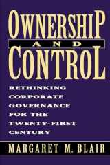 9780815709473-0815709471-Ownership and Control: Rethinking Corporate Governance for the Twenty-First Century