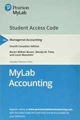 9780135443583-013544358X-MyAccountingLab with Pearson eText -- Standalone Access Card -- for Managerial Accounting 4ce