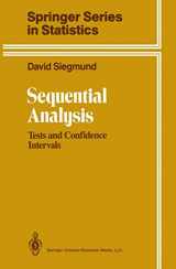 9780387961347-0387961348-Sequential Analysis: Tests and Confidence Intervals (Springer Series in Statistics)